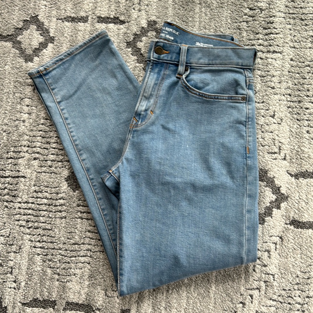 Banana Republic Travel Jean Straight Fit 30x32